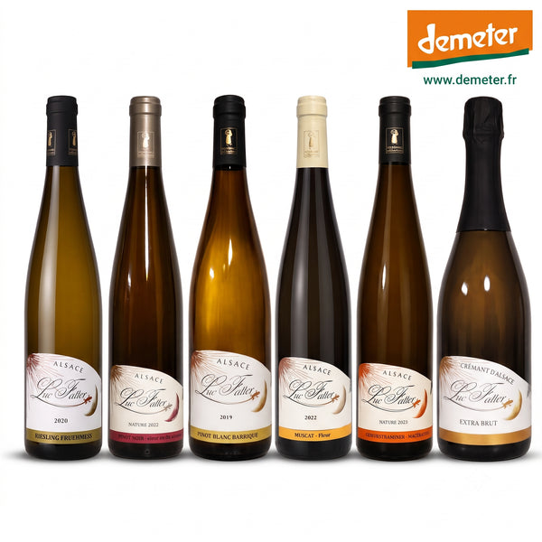 Luc Faller | Mixed Case | Organic Biodynamic | Alsace, France | 6 Bottles