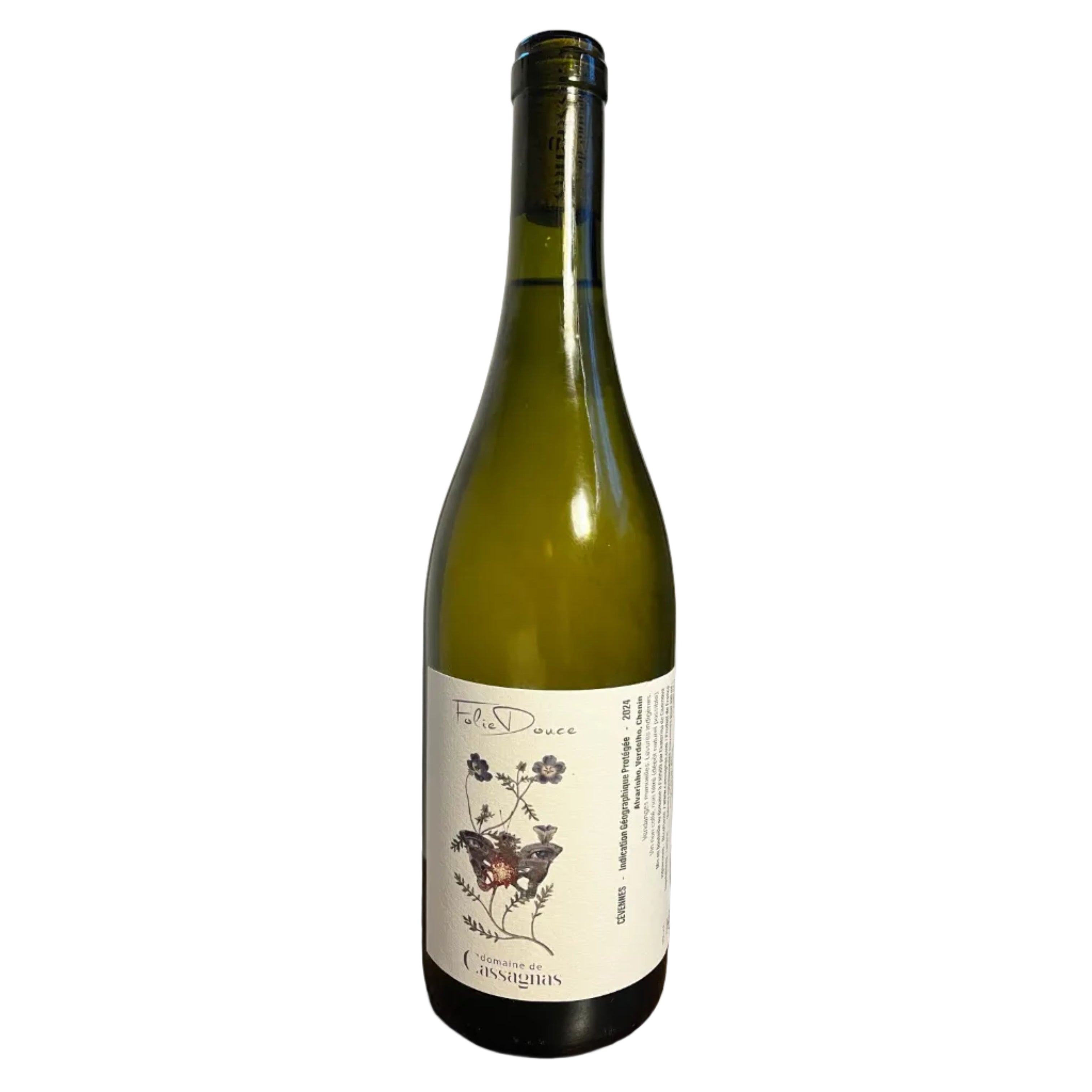 Wine bottle Folie Douce 2024 Domaine de Cassagnas