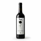 Forat Negre Wine bottle with a white label on a light gray background