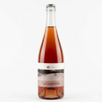Sparkling rose bottle