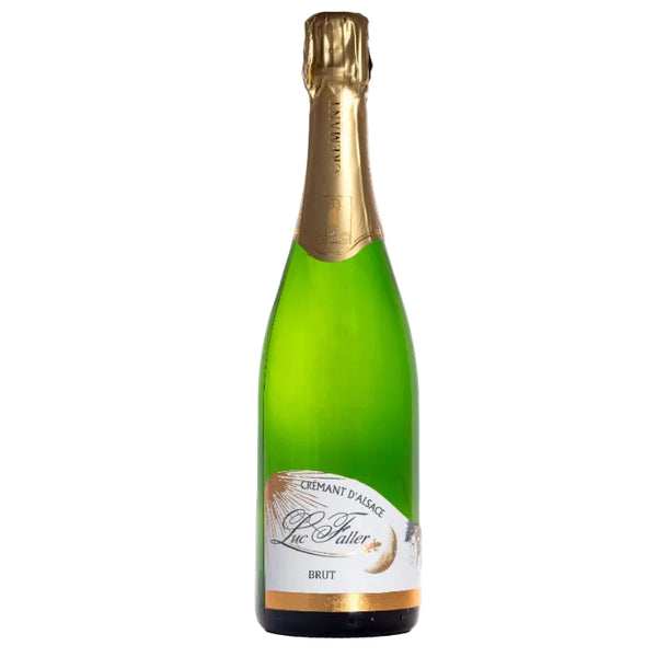 Luc Faller Cremant Brut wine bottle