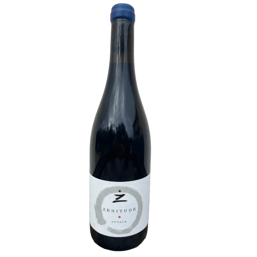 Bottle of wine Audace Rouge Mas Zenitue 2023 no added sulphites