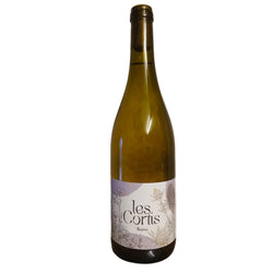 Napees Wine bottle with 'les Cortis' label 