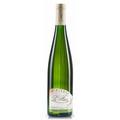 Wine bottle of Sylvaner Vieilles Vignes with a label on a white background