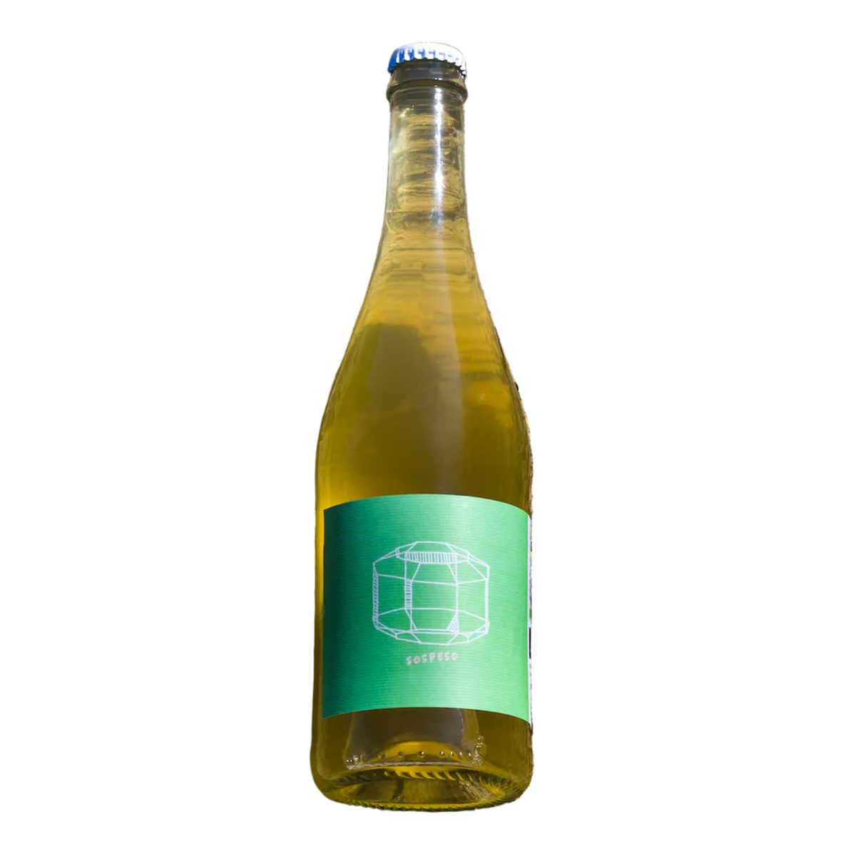 Bottle of Sospeso 2024, white pétillant Pignoletto by Villa Agavì, Emilia-Romagna