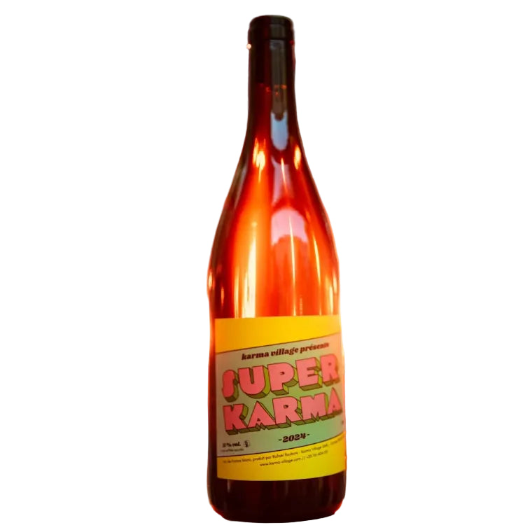 Bottle of Karma Village super Karma Blanc